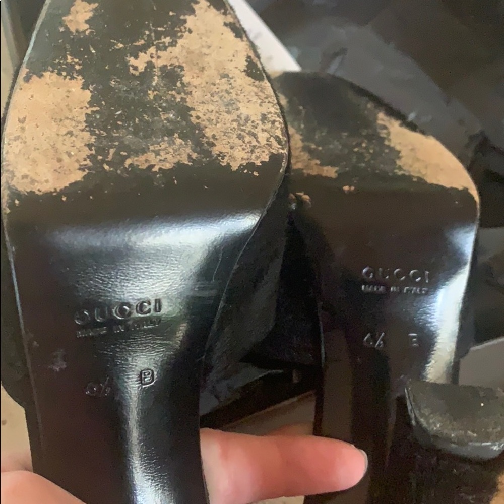 Gucci brush calf platform heels - Picture 7 of 7